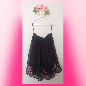 Vintage Style A-Line French Connection Skirt